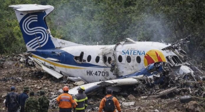 Colombia Plane crash