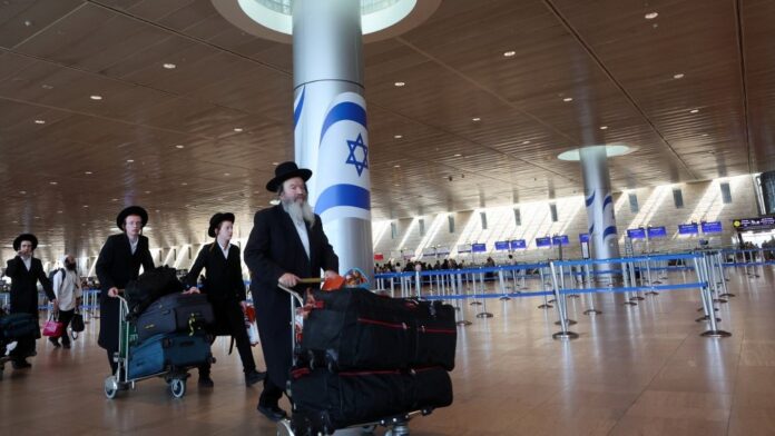 Israel left