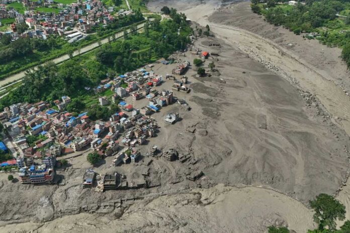 APTOPIX Nepal Flash floods
