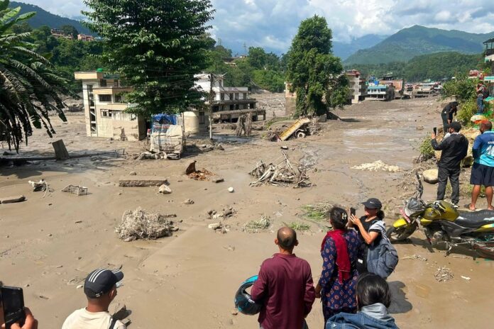nepal flood
