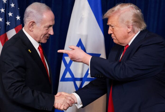 nethanyahu and trump