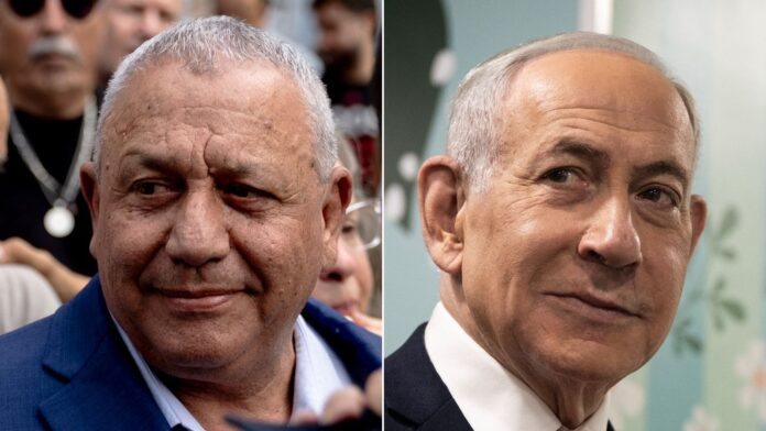 nethnyahu and gadi